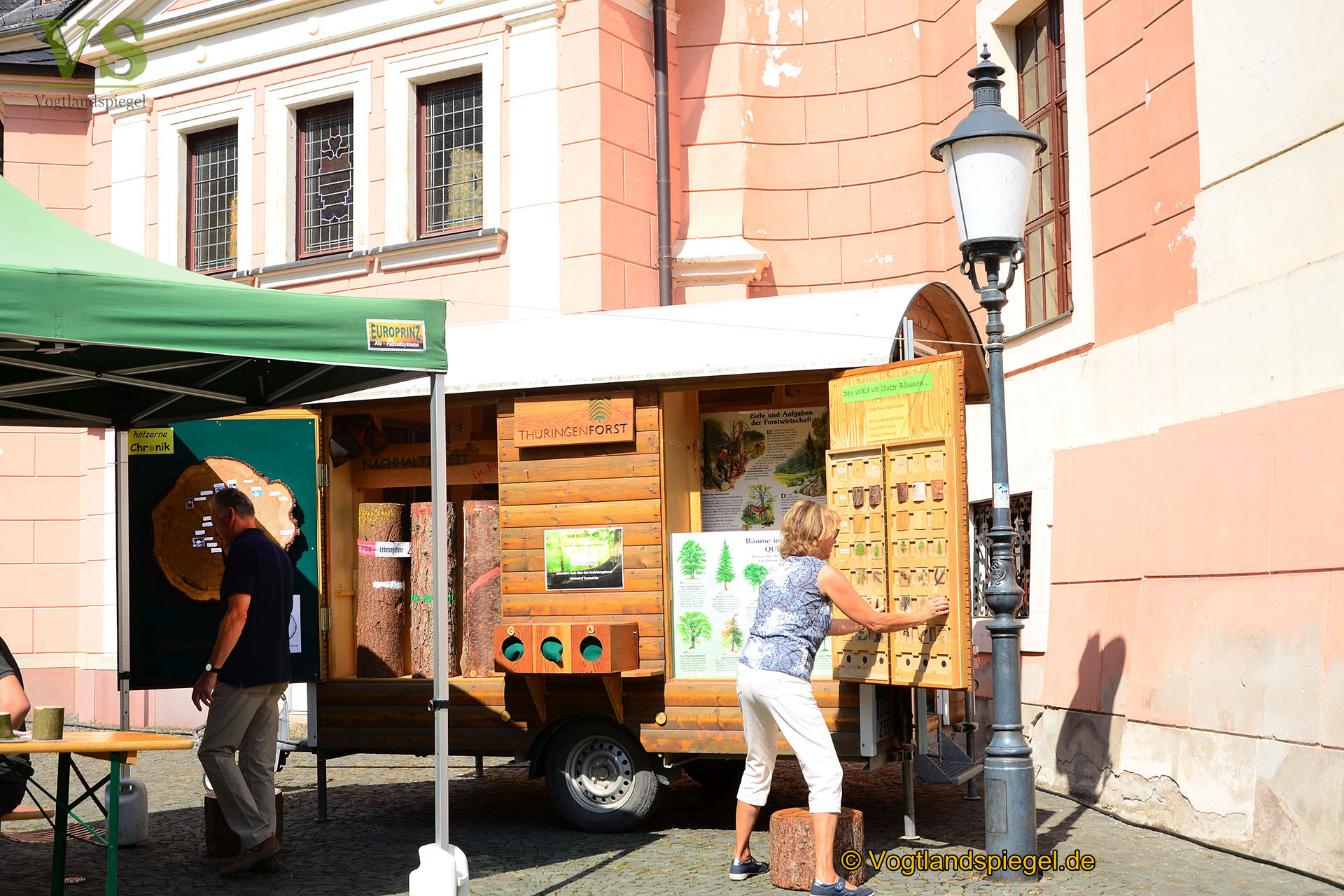 Buntes Programm und über 130 Händlerstände zum Greizer Park und Schlossfest