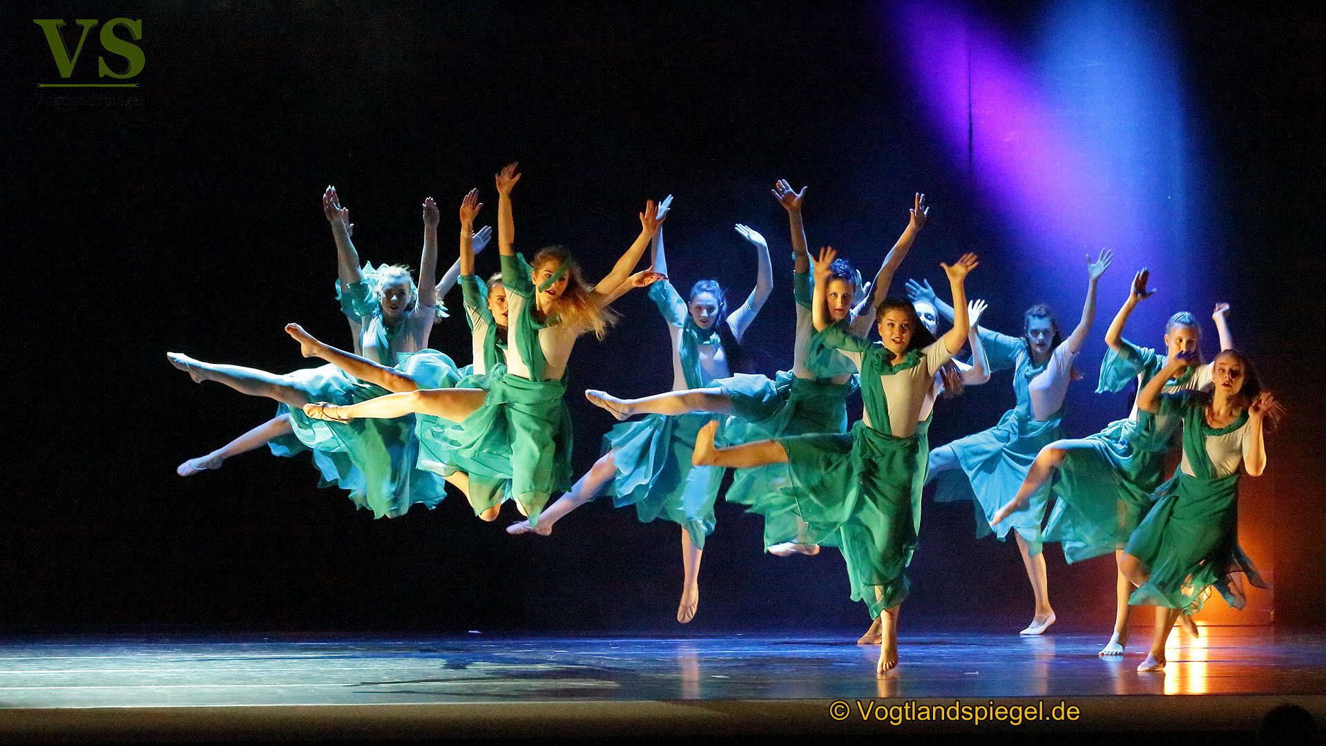 Vogtlandhalle Greiz: Glanzvolle Gala der Tanzklassen tanz(un)art