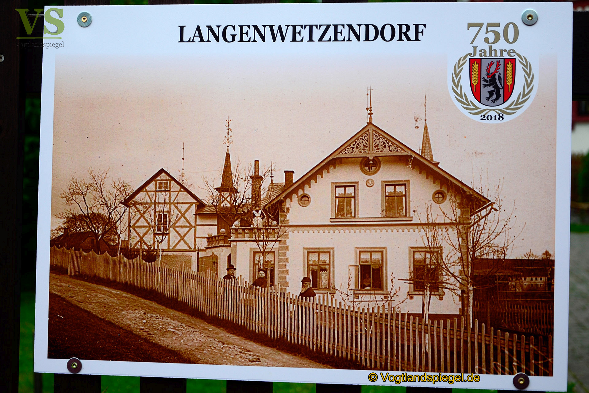 Langenwetzendorf: 750-jähriges Jubiläum im Rahmen des Parkfestes