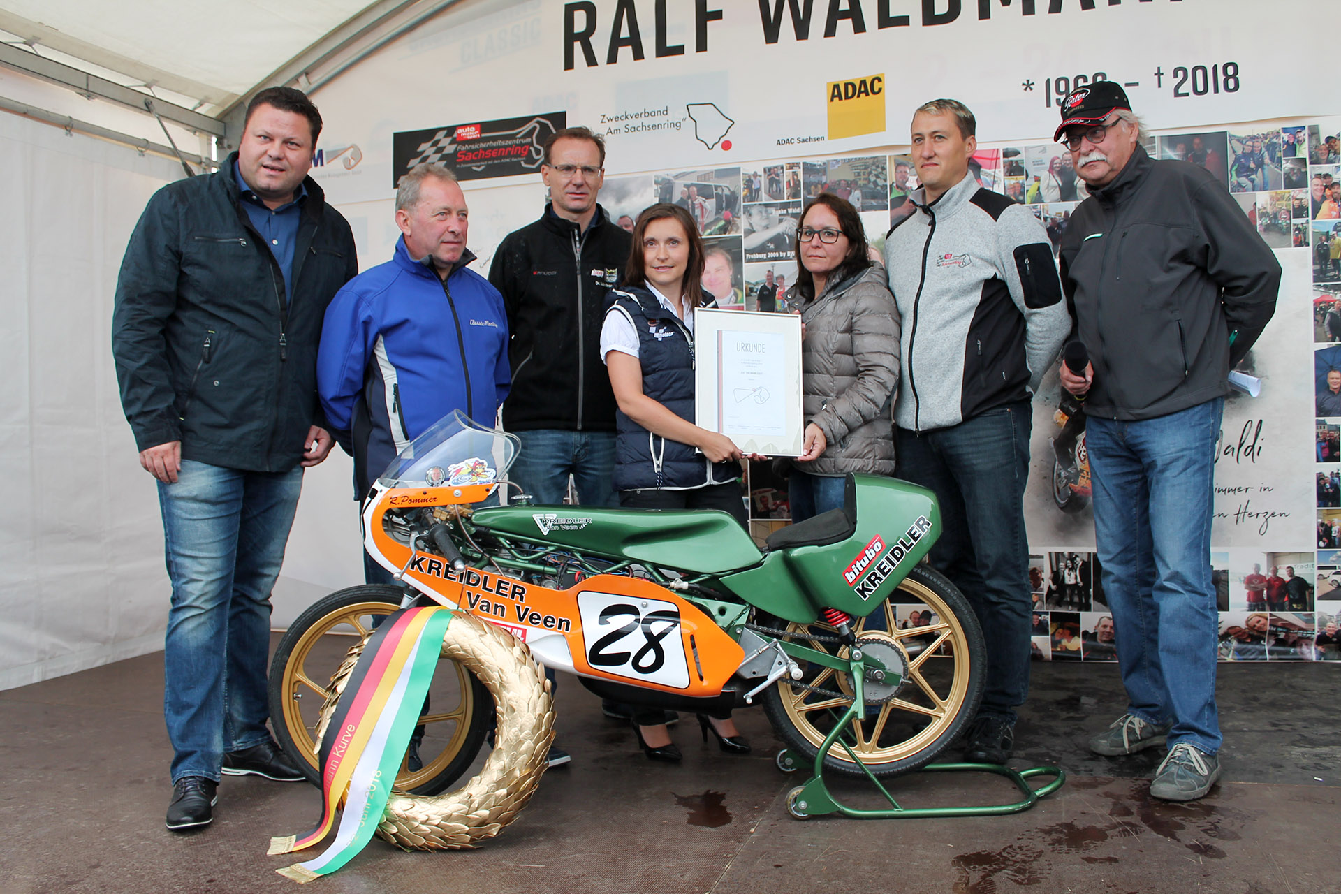 Sachsenring: Legendäre Kurve 11 wurde zur Ralf-Waldmann-Kurve umbenannt