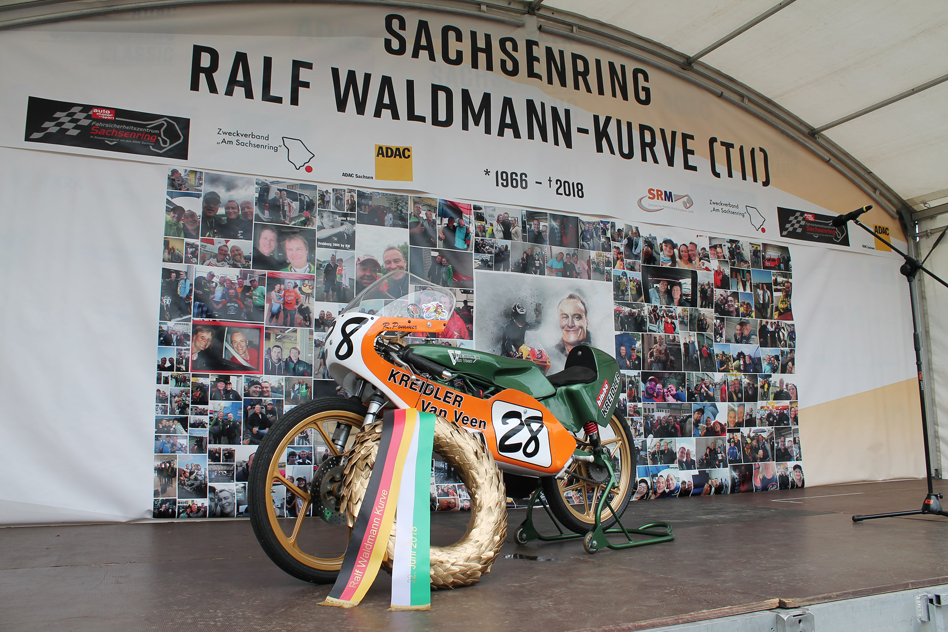 Sachsenring: Legendäre Kurve 11 wurde zur Ralf-Waldmann-Kurve umbenannt