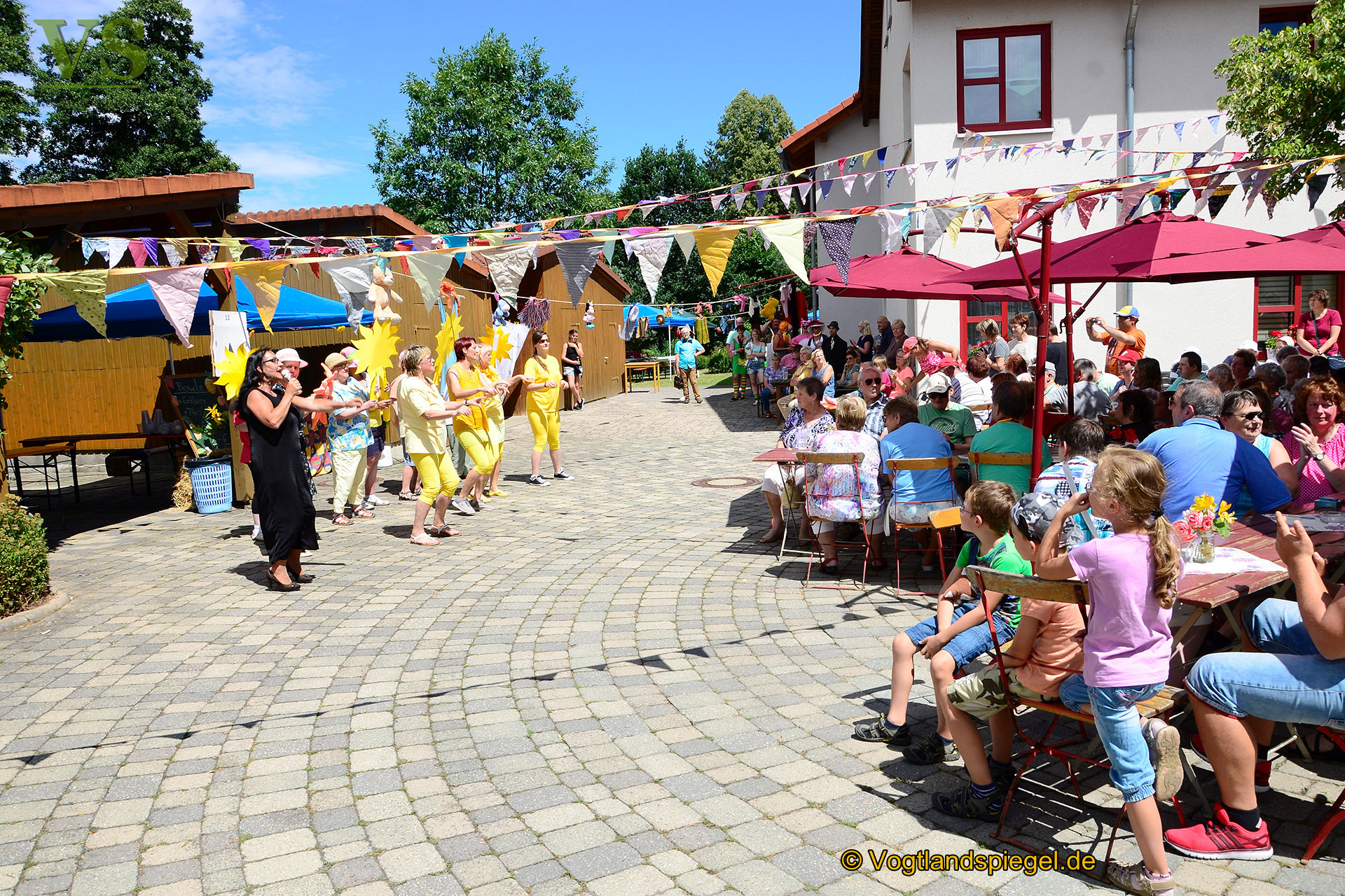 Sommerfest der Lebenshilfe Mohlsdorf: Legendäre Olsenbande gesichtet