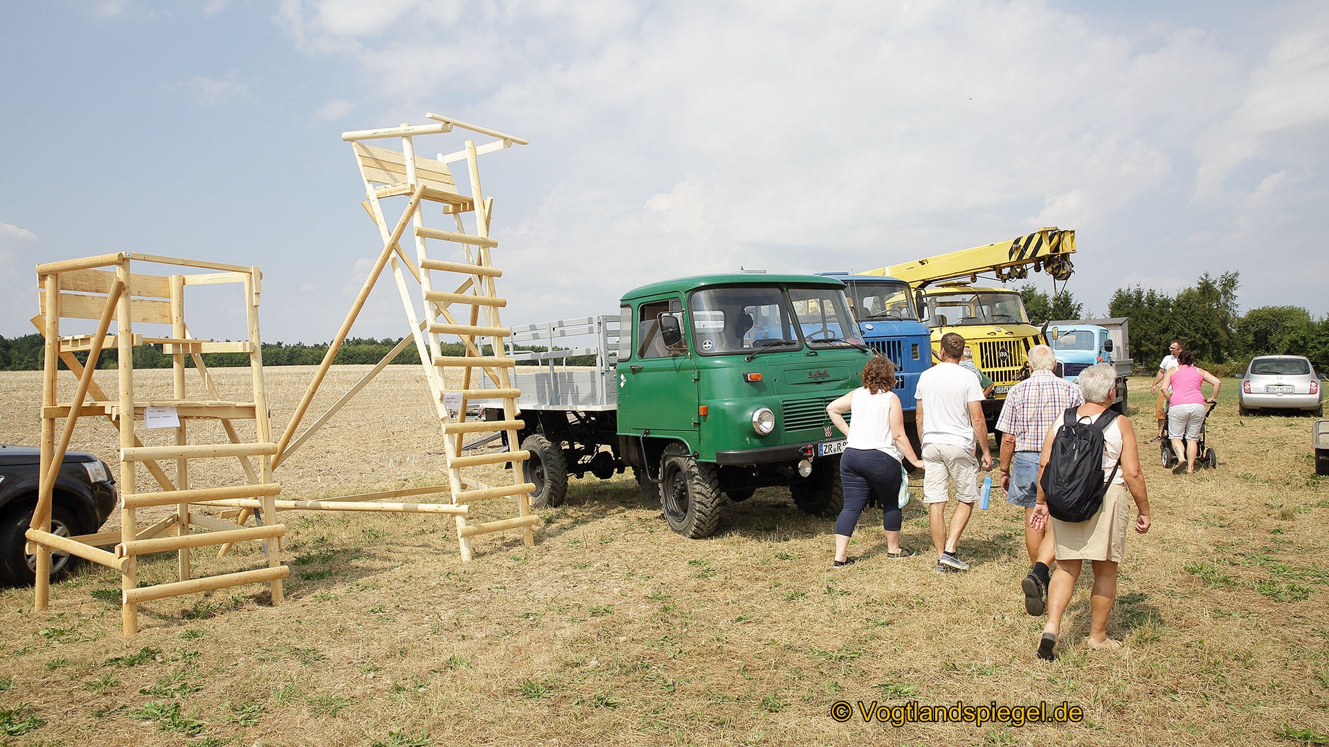Bestens angenommen: 3. Holz-und Feldtag in Niederböhmsdorf