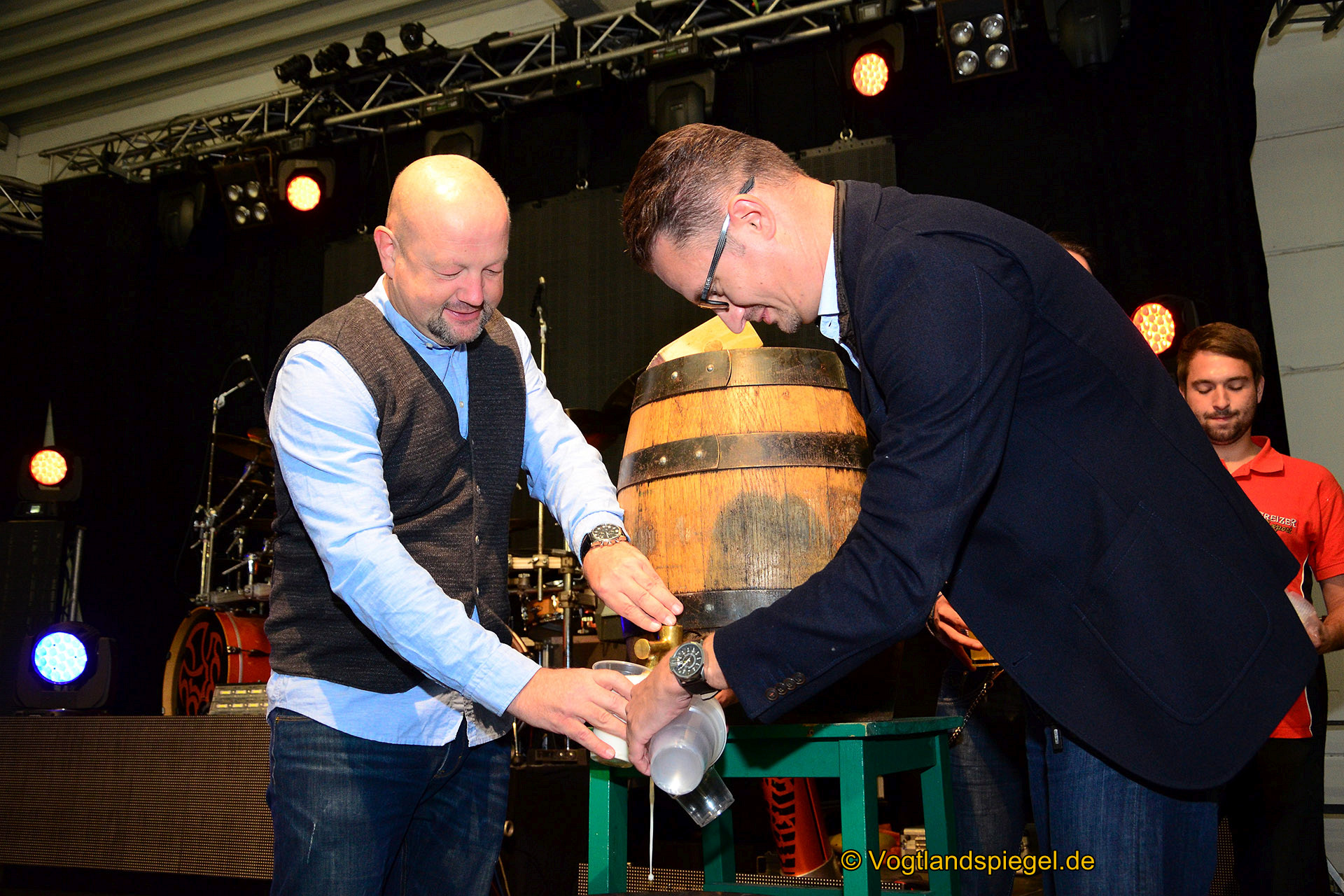 Greizer Brauereifest: Fanfarenzug freut sich über 850 Euro für die Reisekasse
