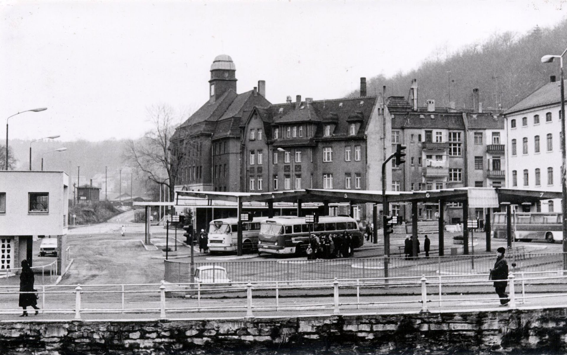 5. Oktober 1978 – der Busbahnhof in Greiz wird eröffnet
