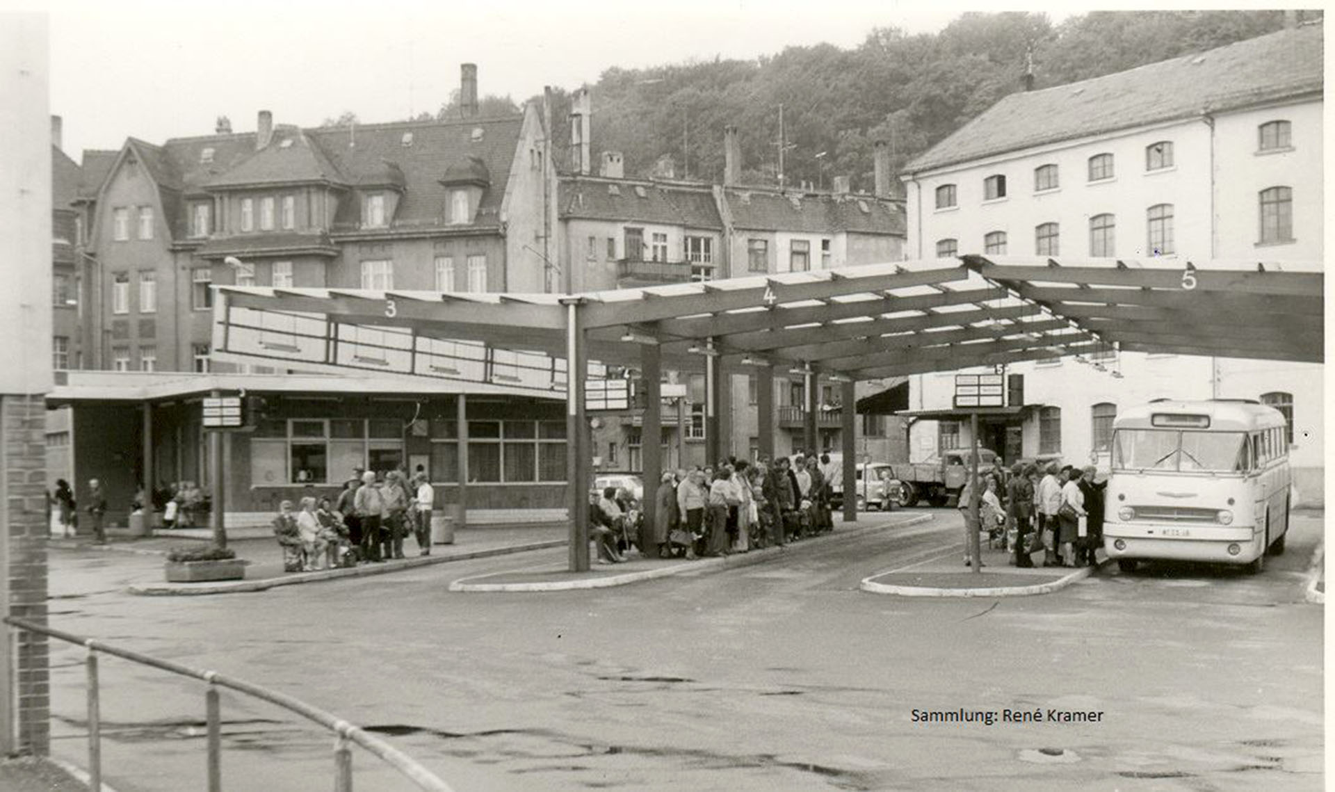 5. Oktober 1978 – der Busbahnhof in Greiz wird eröffnet
