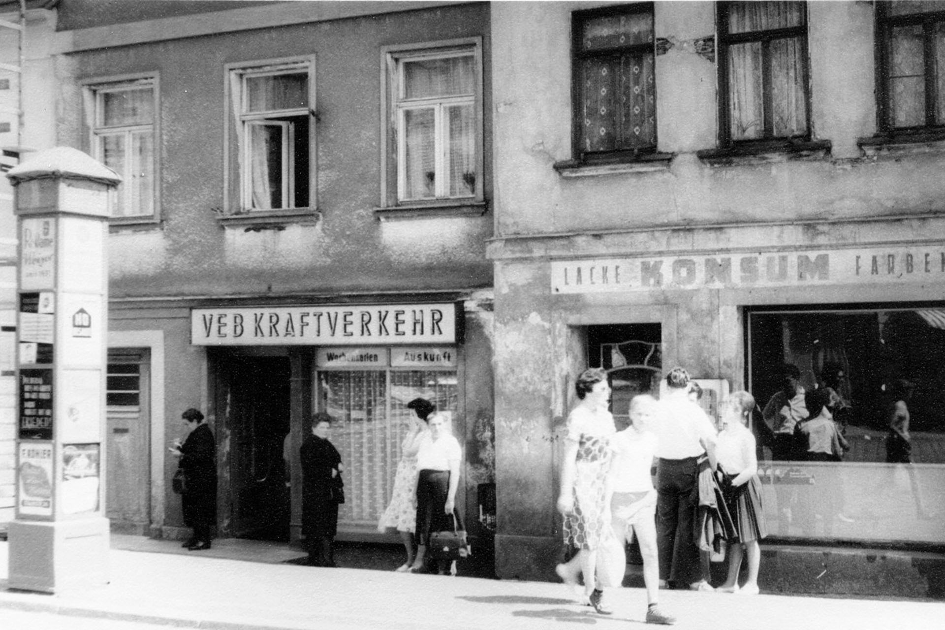 5. Oktober 1978 – der Busbahnhof in Greiz wird eröffnet