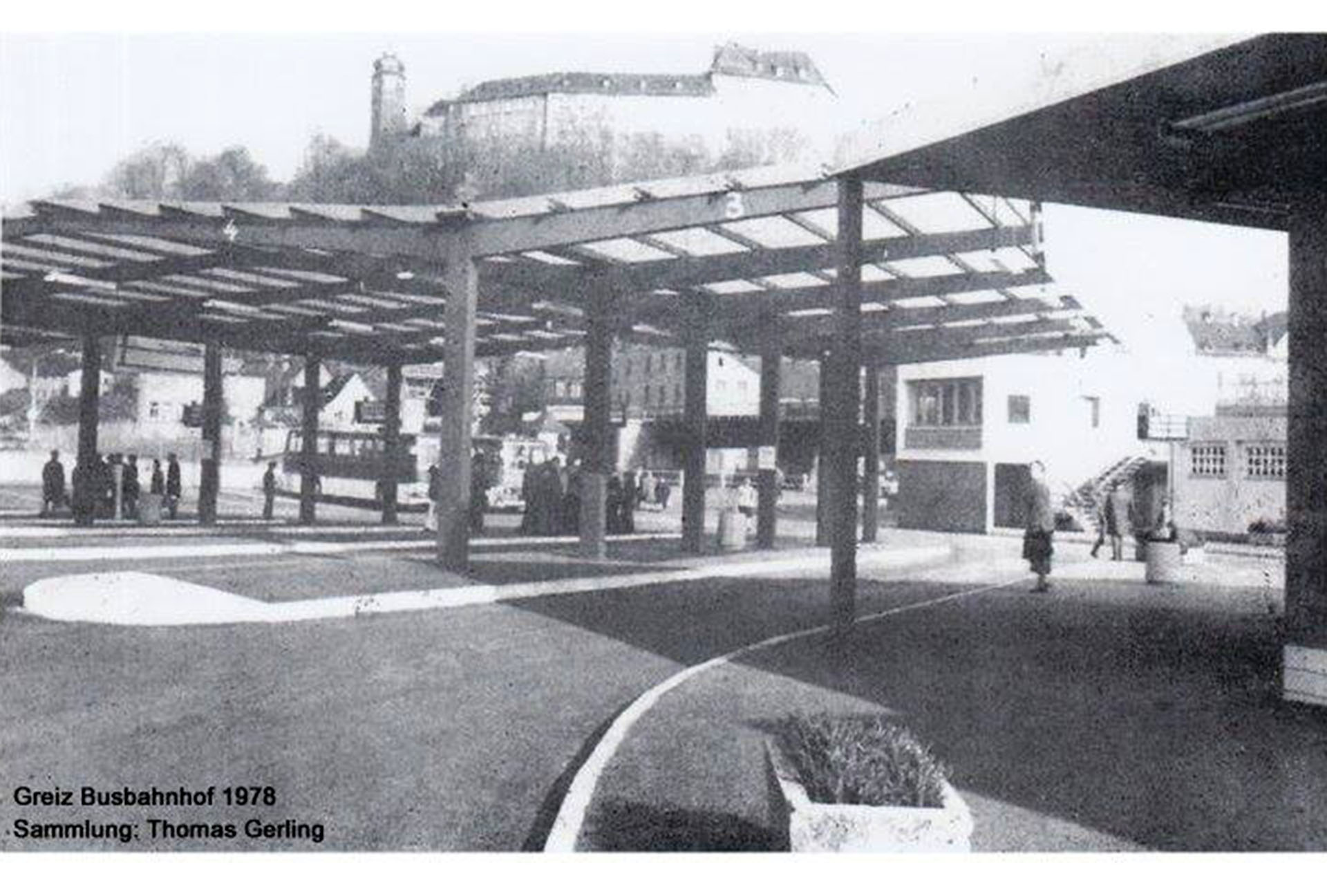 5. Oktober 1978 – der Busbahnhof in Greiz wird eröffnet