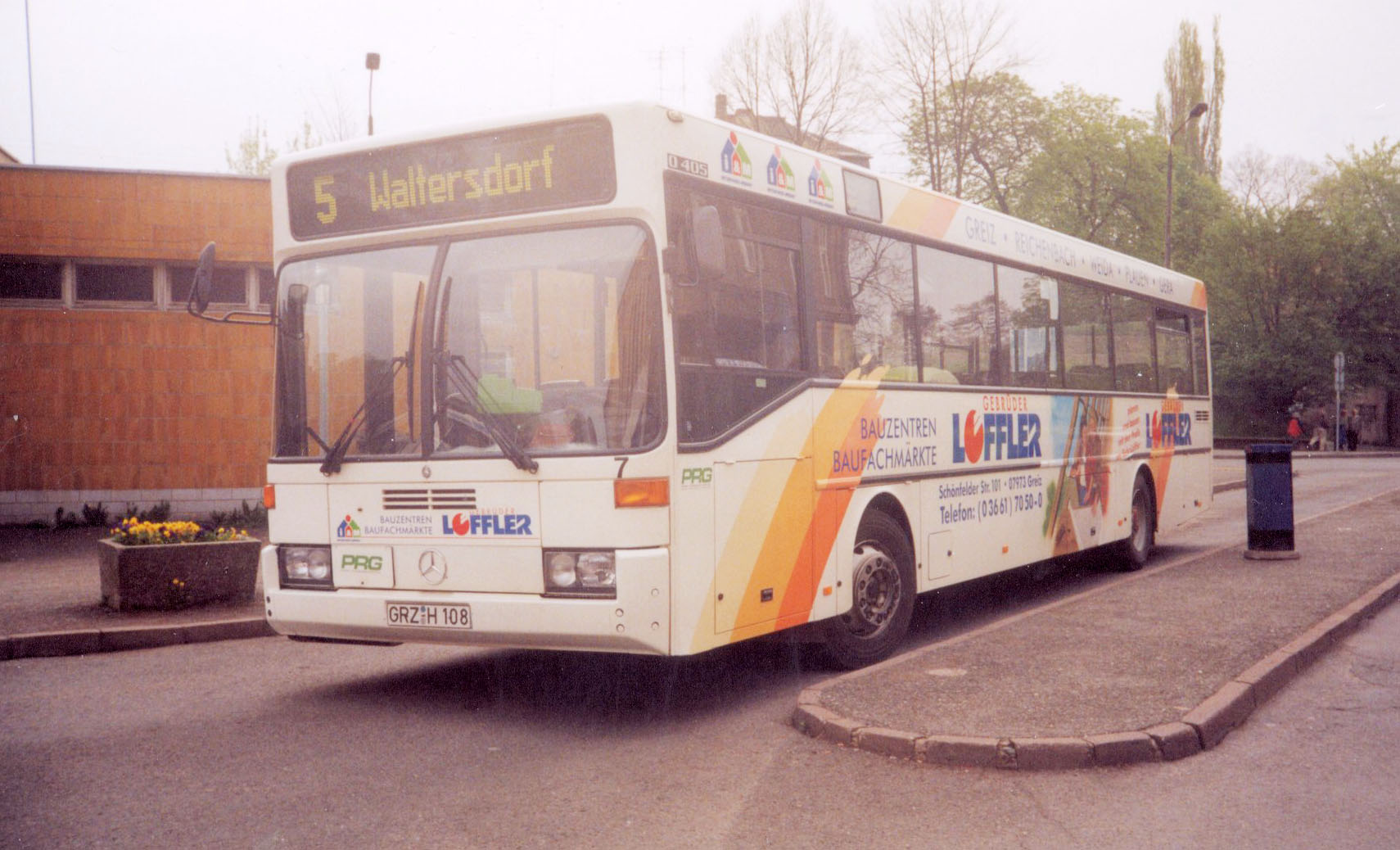 5. Oktober 1978 – der Busbahnhof in Greiz wird eröffnet