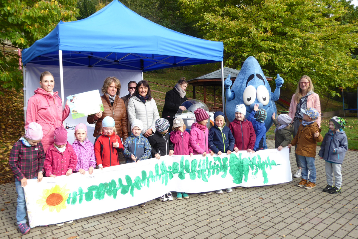 Am 07. Oktober feierten die kleinen Naturforscher der Schulanfängergruppe im Greizer Kindergarten „Freundschaft“ ausgelassen ihren Triumpf.