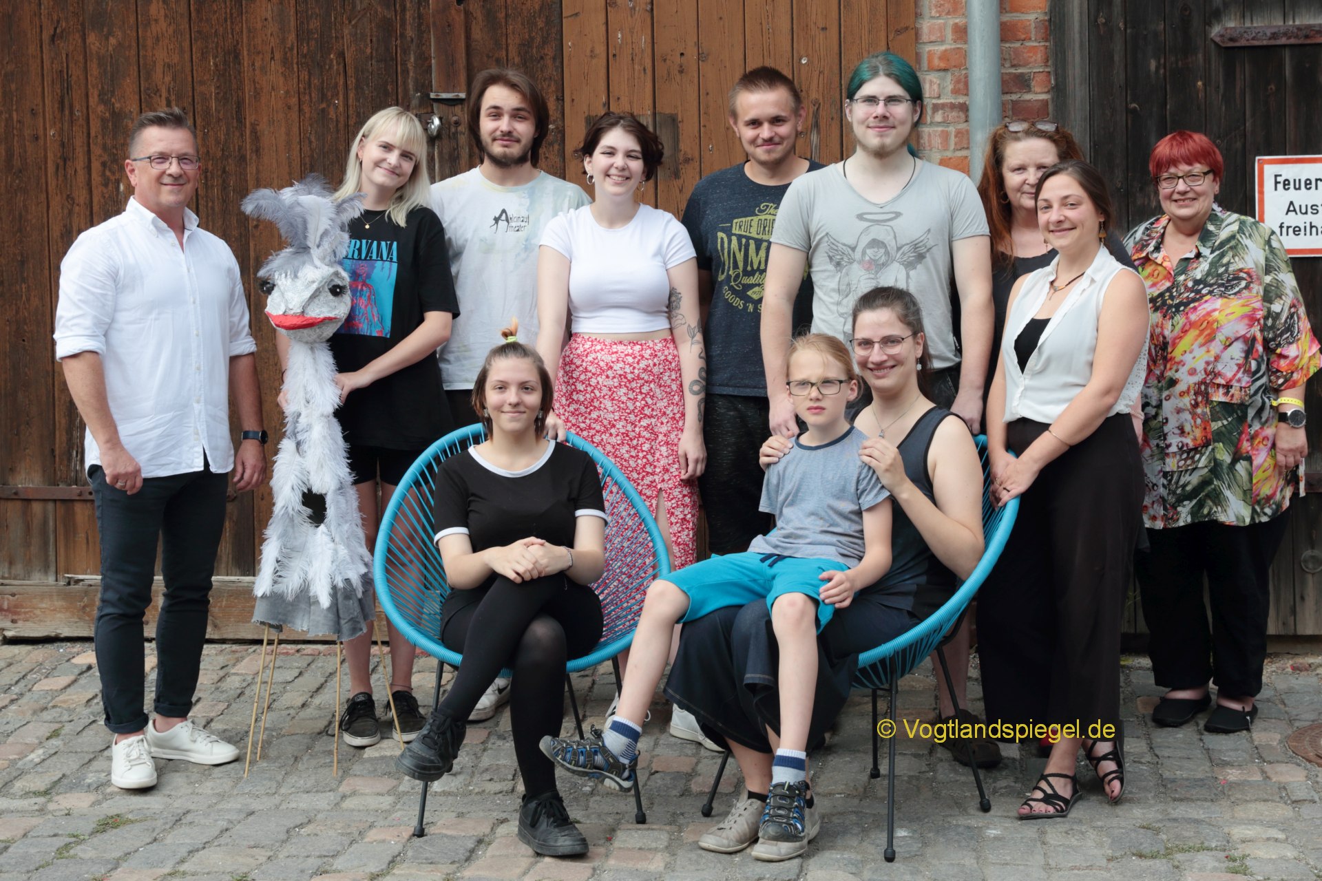 Sommermärchen des Kleinauf-Theaters erhält Spende der Sparkasse Gera-Greiz