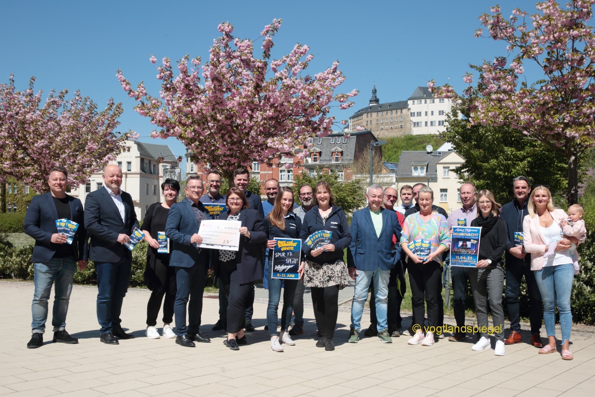Vogtlandhalle Greiz: Das Greizer Park-und Schlossfest vorgestellt