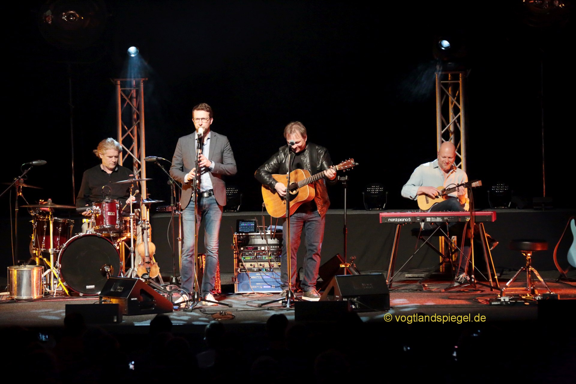 The Simon & Garfunkel Revival Band in der Vogtlandhalle