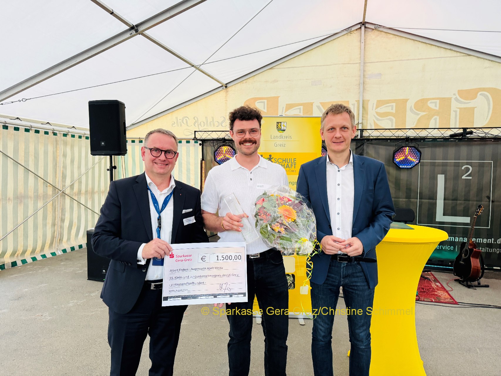 Augenoptiker Albert Enders aus Weida zum Klein- und Jungunternehmer 2025 gekürt
