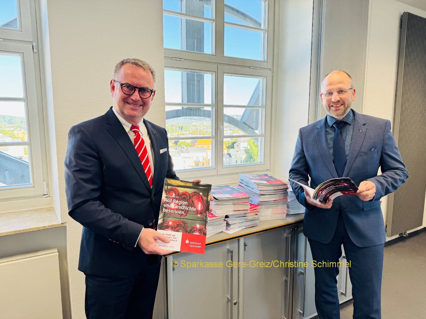 Sparkasse Gera-Greiz gibt Jahresbericht 2024 heraus