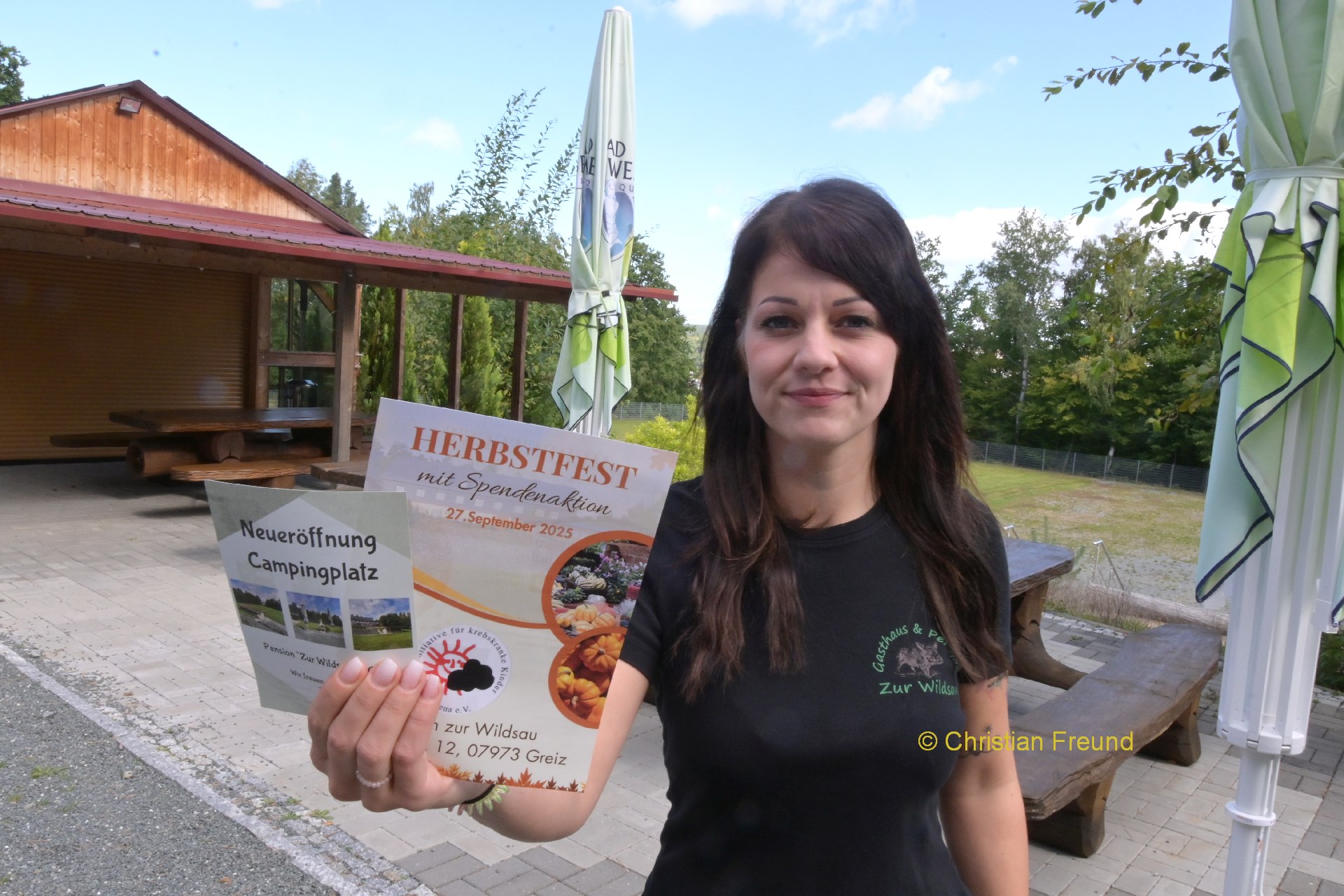 Greizer Pension „Zur Wildsau“ lädt zum Herbstfest mit großer Spendenaktion ein