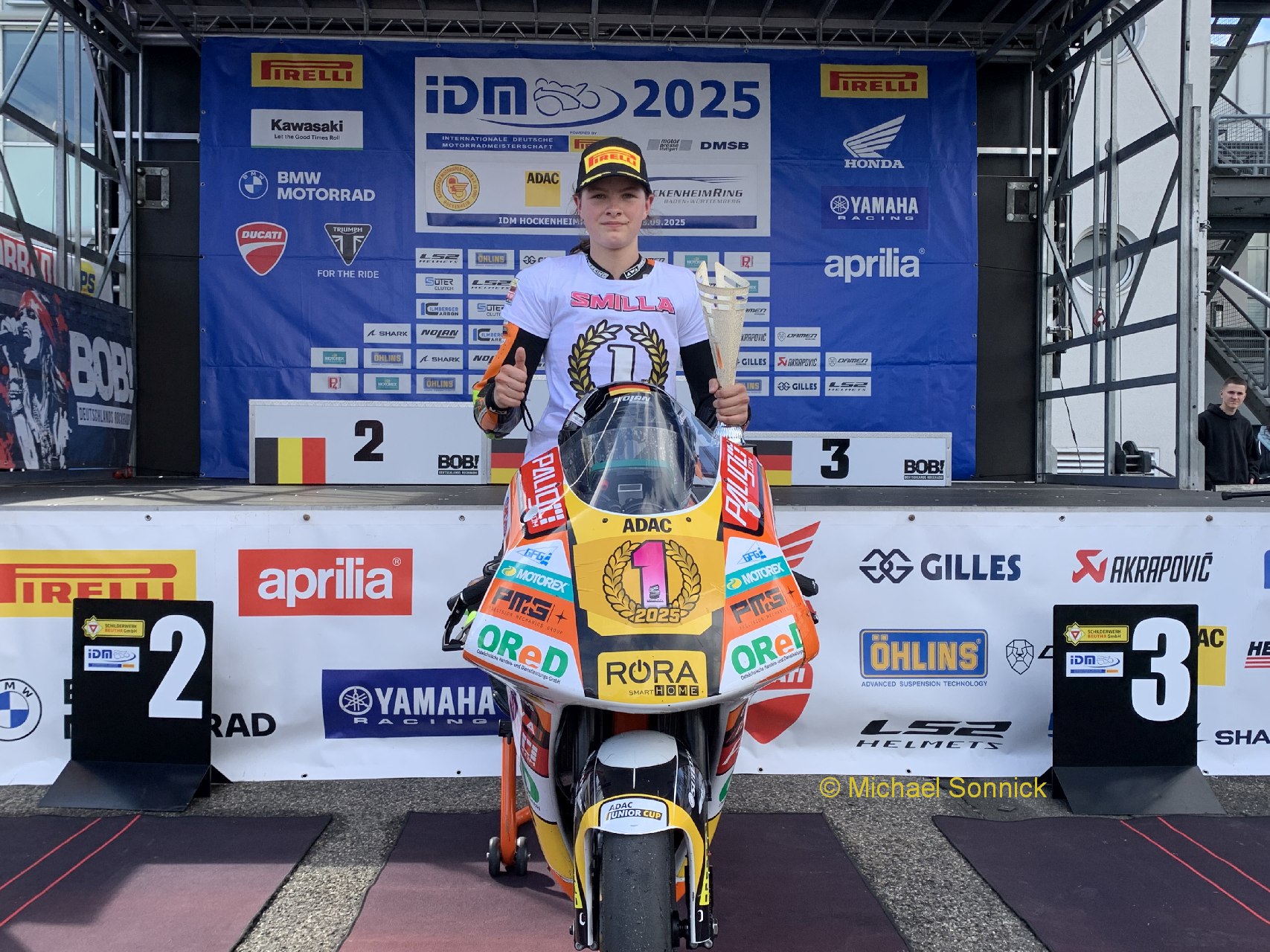 Smilla Göttlich gewann in Hockenheim den ADAC Junior Cup 2025