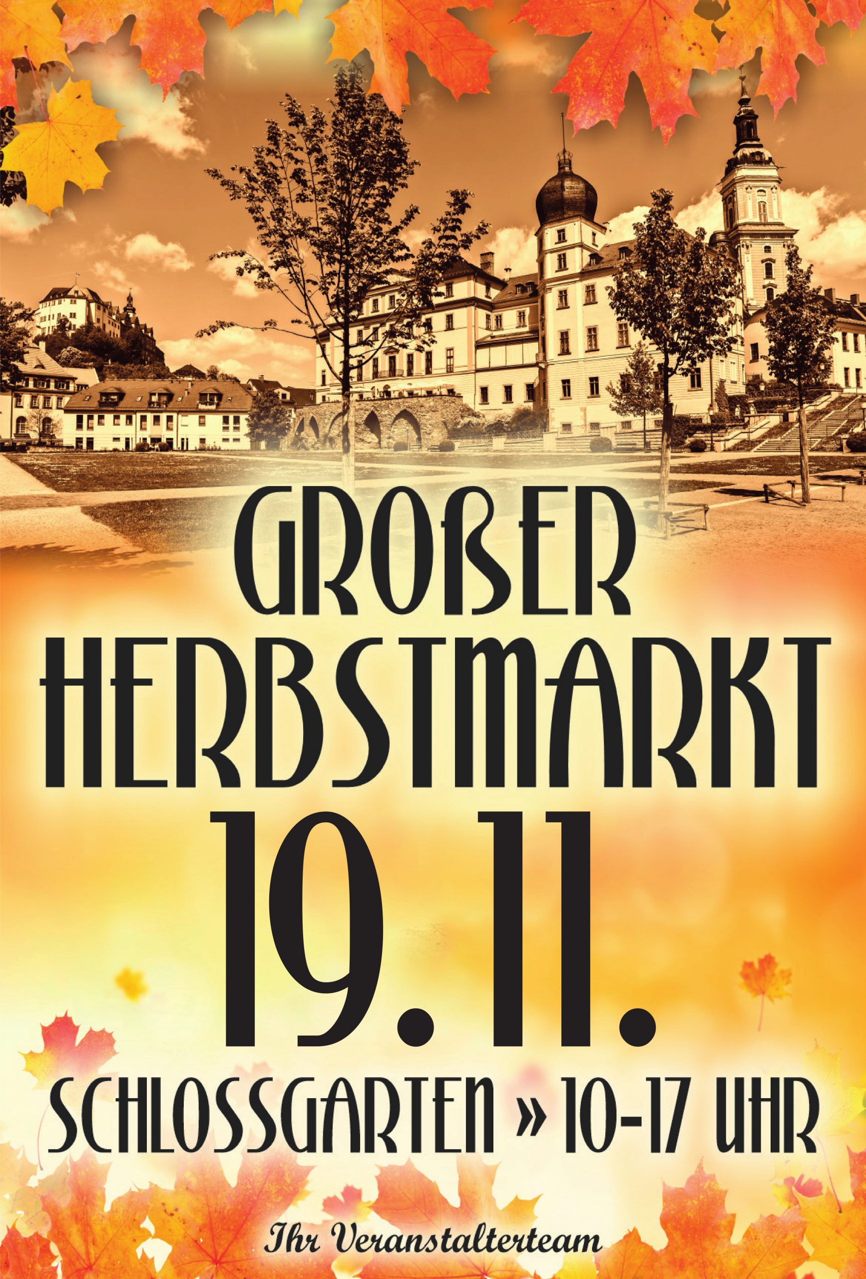 Herbstmarkt am 19. November 2025 in GREIZ