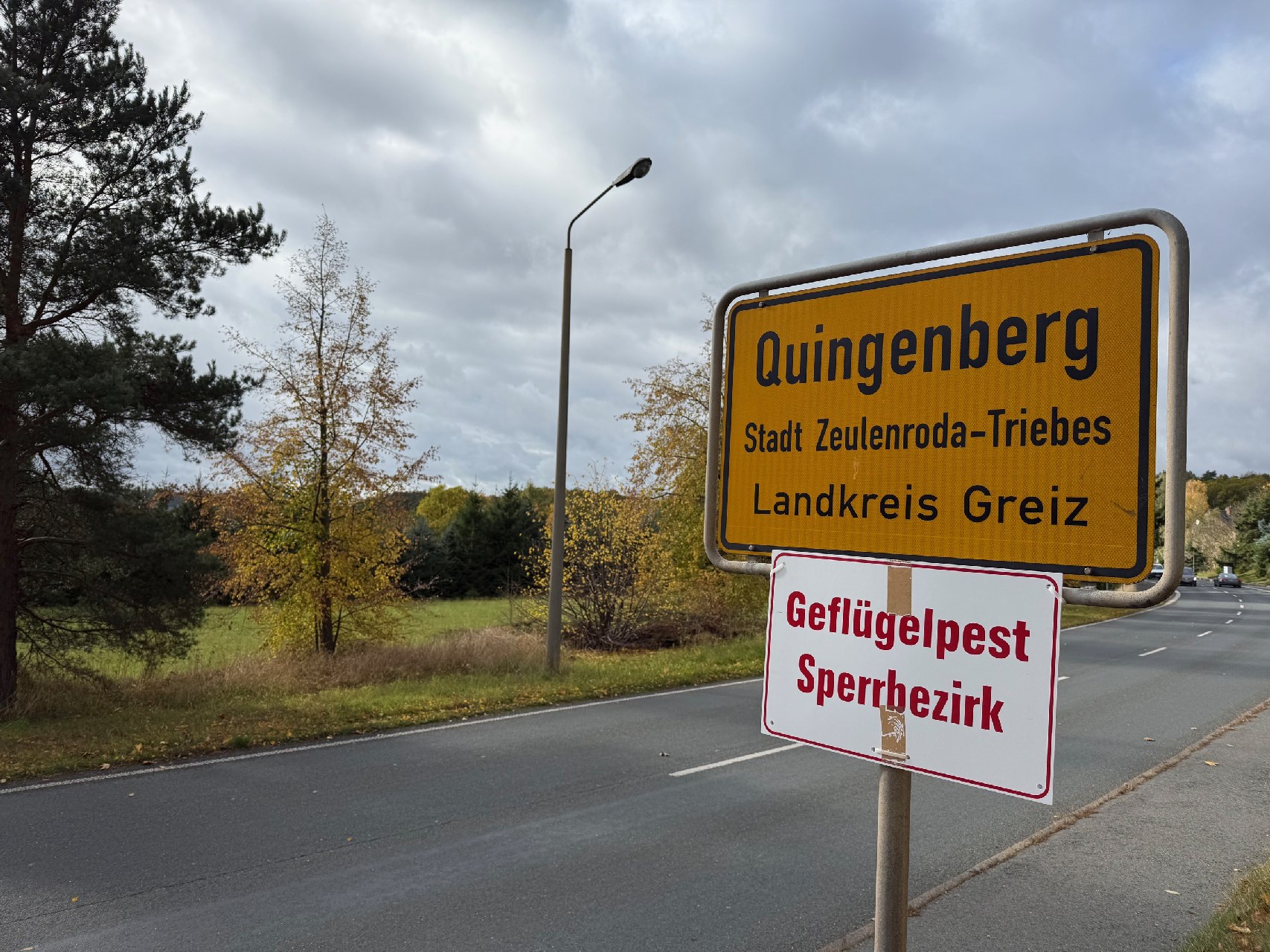 Aufhebung der Geflügelpest-Überwachungszone im Landkreis Greiz