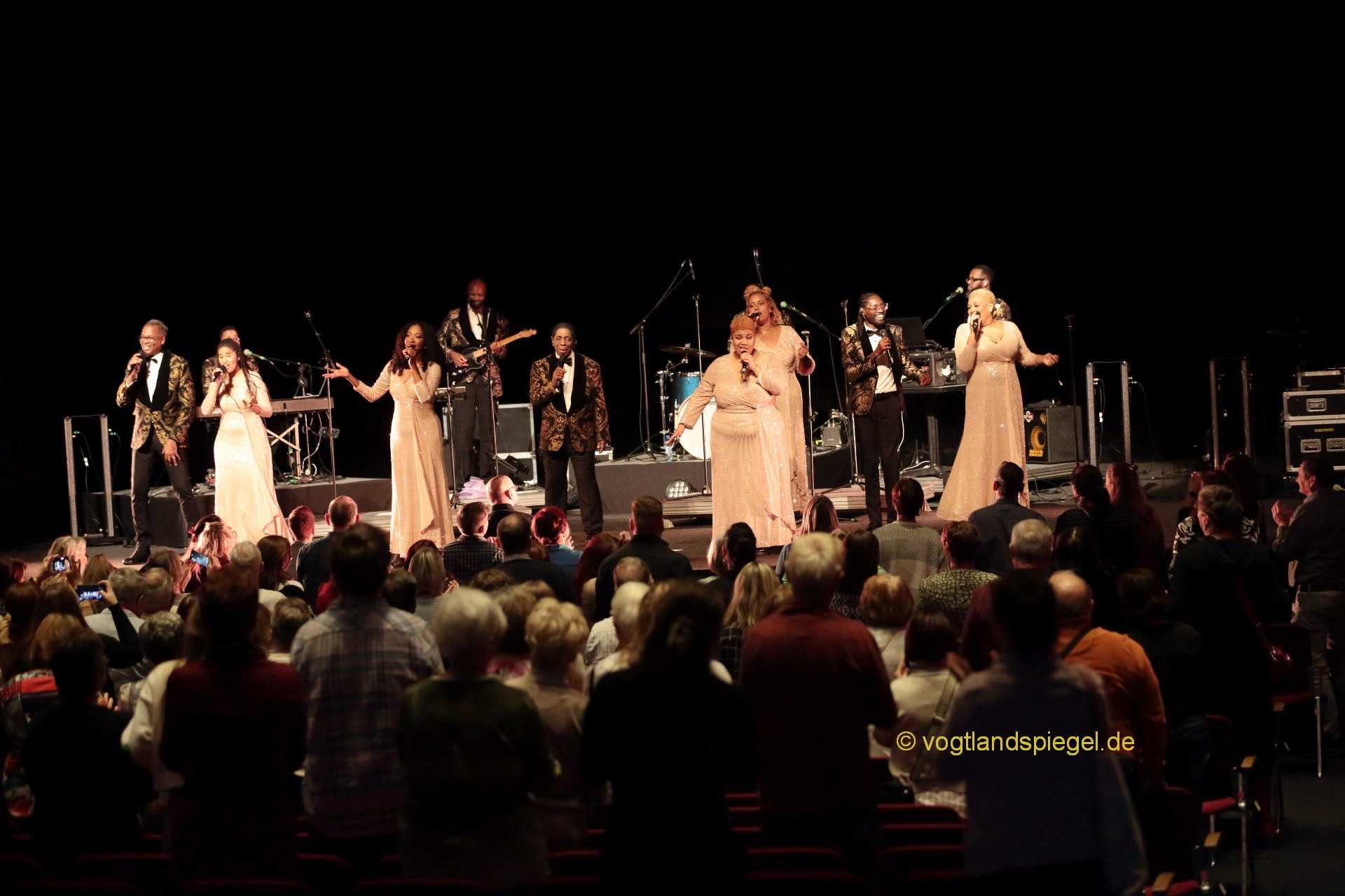 The Golden Voices of Gospelin der Vogtlandhalle