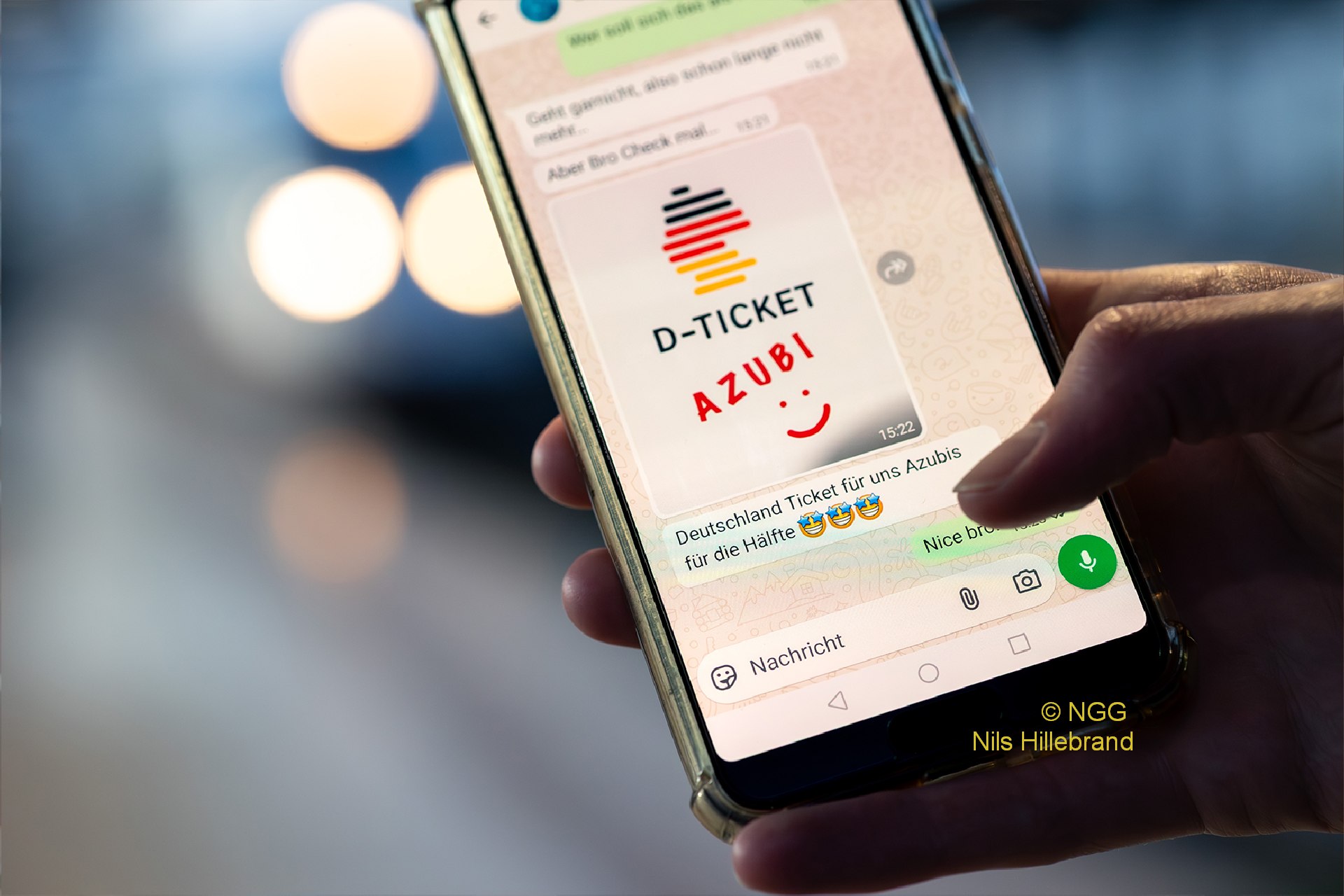 NGG: Land und Arbeitgeber sollen die Hälfte vom Deutschland-Ticket übernehmen