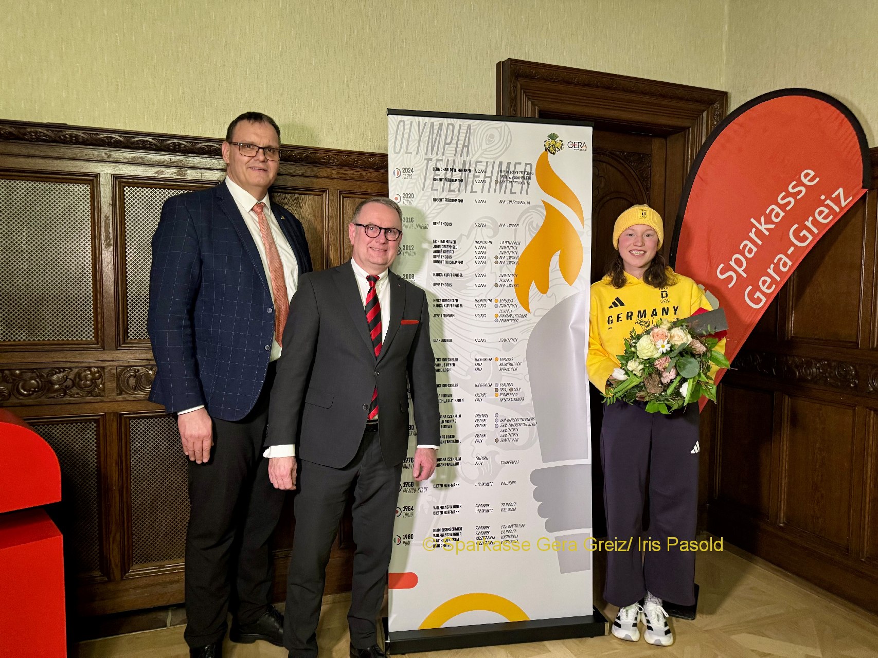 Von Gera zu den Olympischen Winterspielen nach Italien