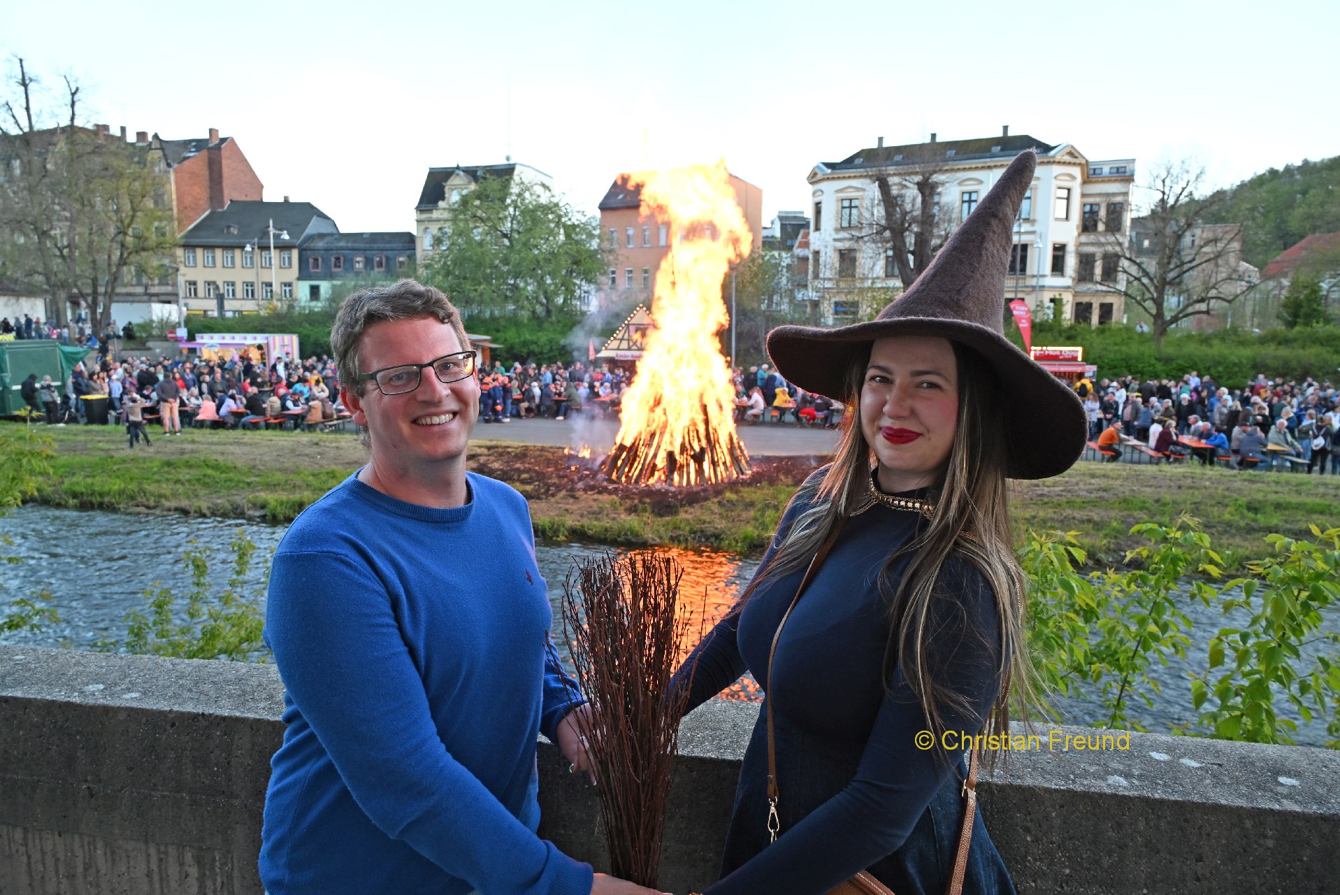 Walpurgisnacht und 1. Mai-Feiertag in Greiz