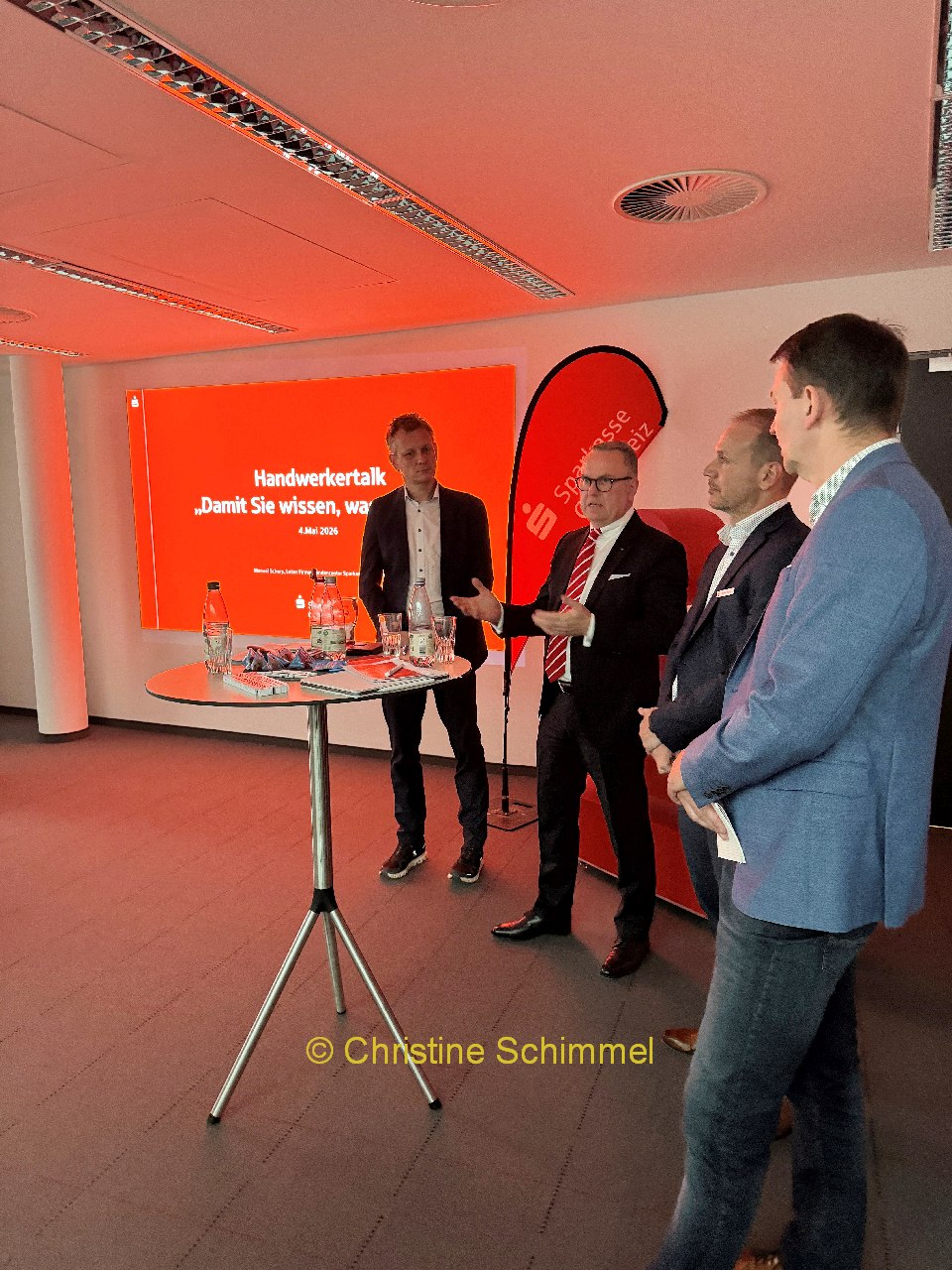 Handwerkertalk in Zeulenroda hört, wo den Gewerken der Schuh drückt