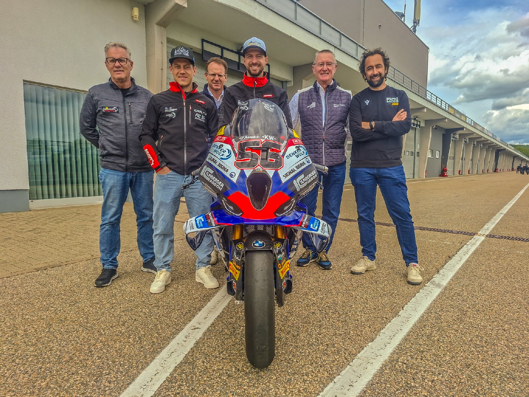 Auftakt zur Euro Moto-Serie auf dem Sachsenring