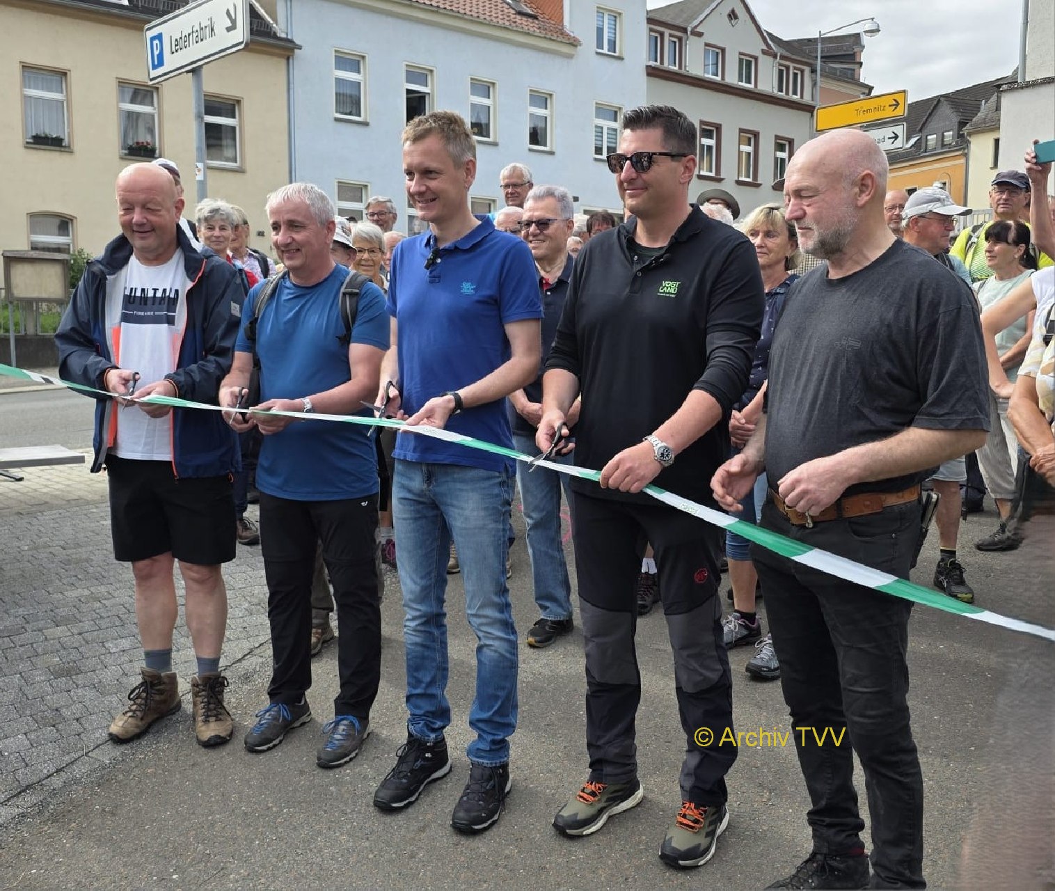 Neuer Tagesrundwanderweg “Burgleite” eröffnet
