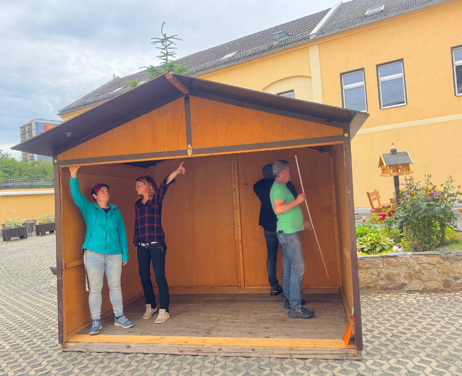 Neues Figurenensemble für den Geraer Märchenmarkt