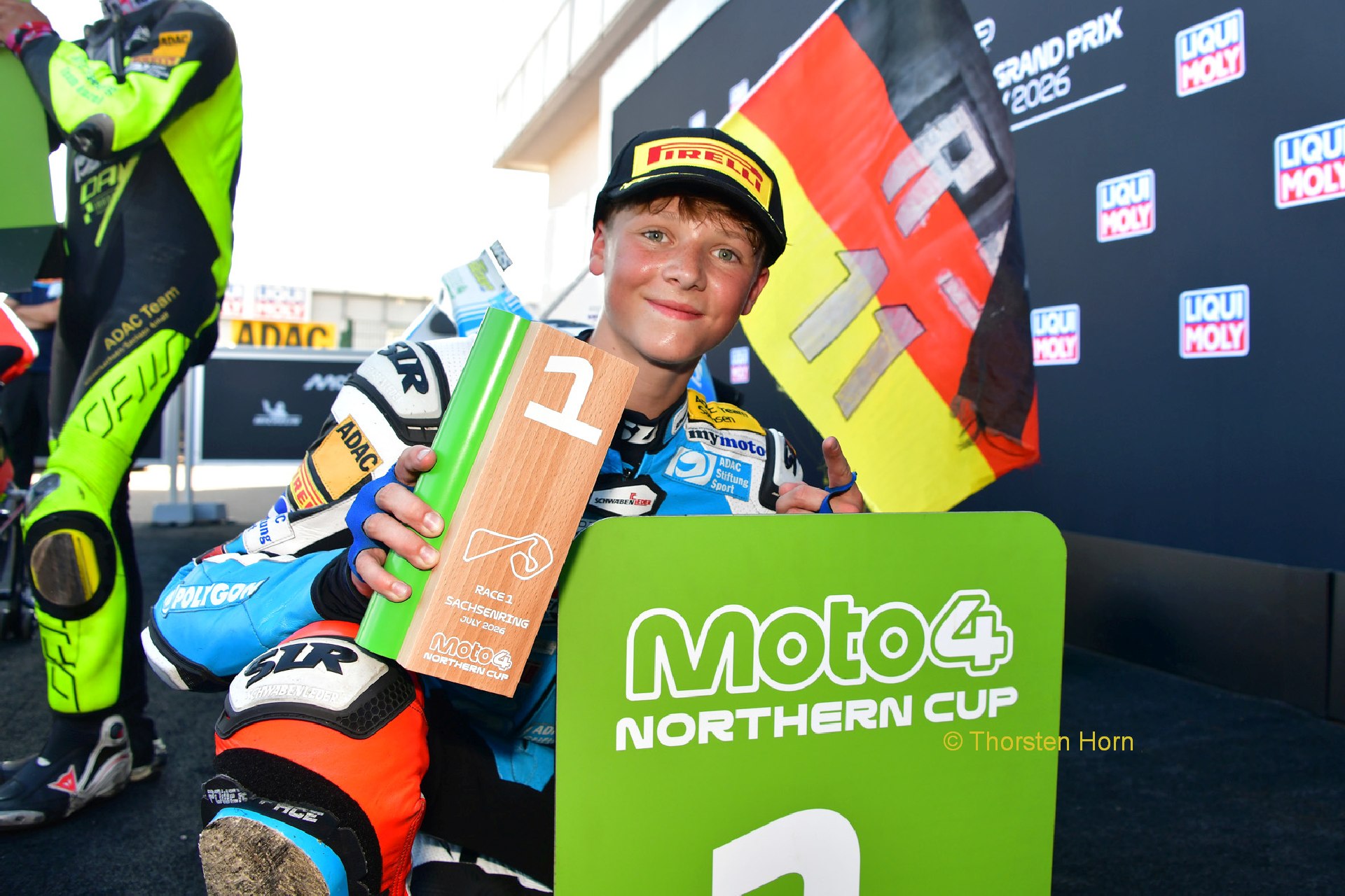 Robin Siegert siegt und siegt – auch beim Sachsenring-Grand-Prix