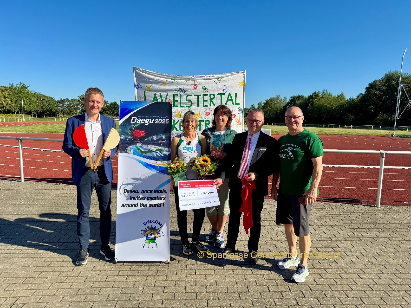 Von Bad Köstritz zur Leichtathletik-Masters- Weltmeisterschaft in Südkorea