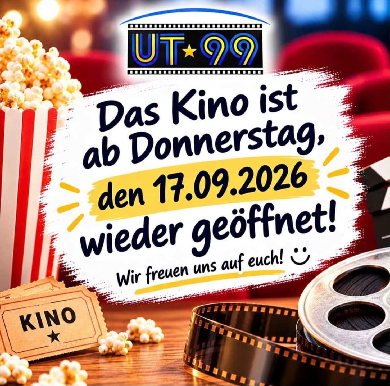 Kino öffnet wieder