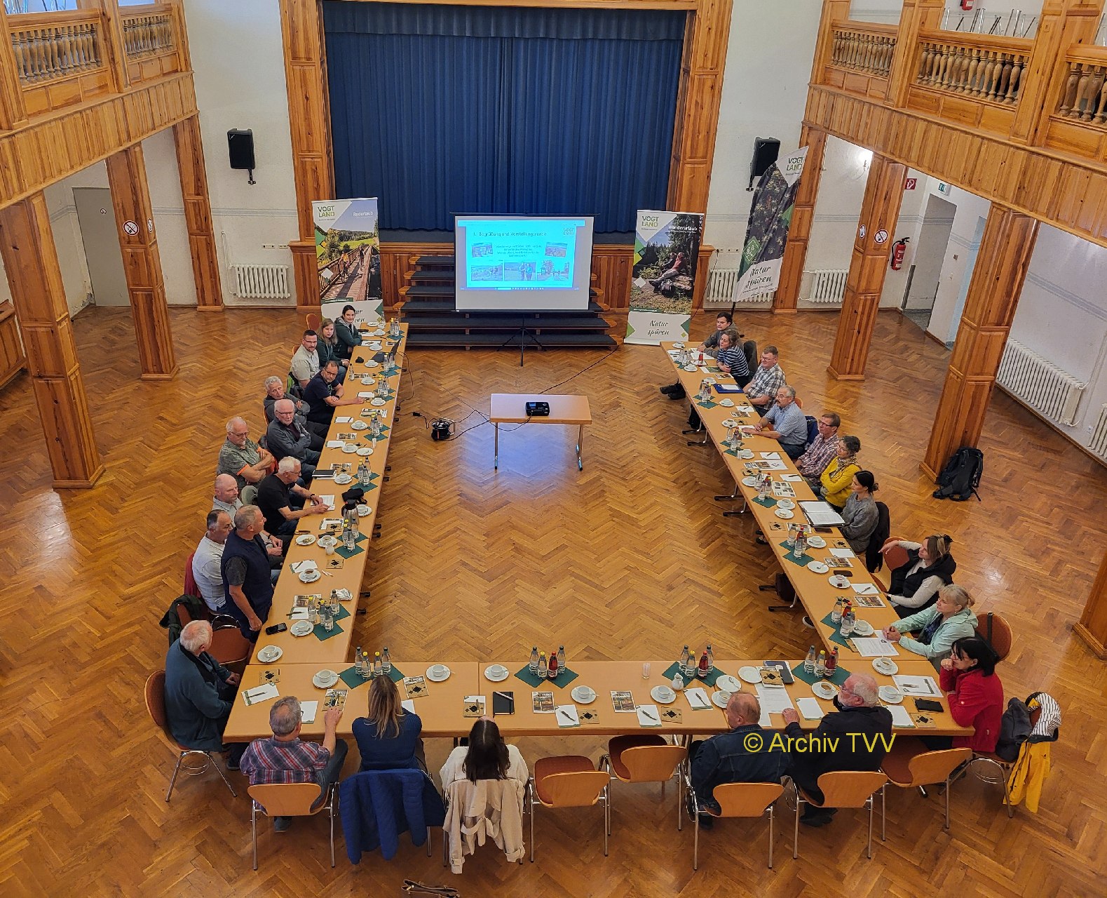 Erstes länderübergreifendes Wanderwegewartetreffen im Vogtland